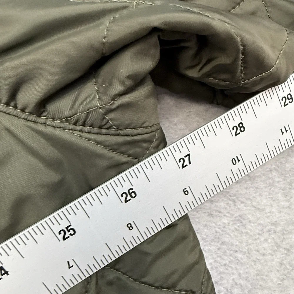 Vintage Polo Ralph Lauren Olive Green Quilted Field Jacket Corduroy Trim Men XXL